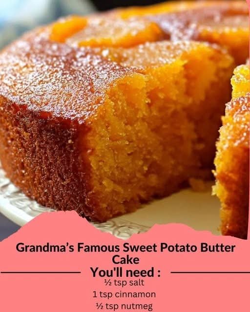 Grandma’s Famous Sweet Potato Butter Cake FB_IMG_1768673669883